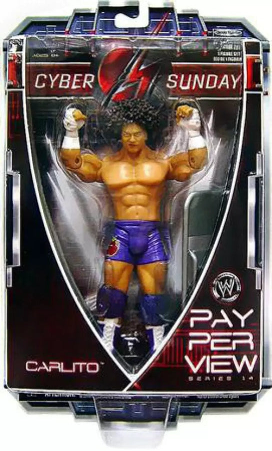 WWE Jakks Pacific Pay Per View 14 Carlito Action & Toy Figures PWcatalog