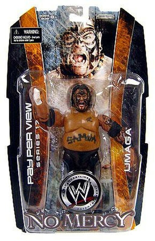 WWE Jakks Pacific Pay Per View 17 Umaga Action & Toy Figures PWcatalog