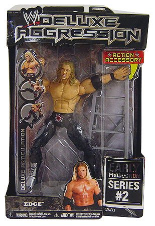 WWE Jakks Pacific Deluxe Aggression 2 Edge [Early Production]