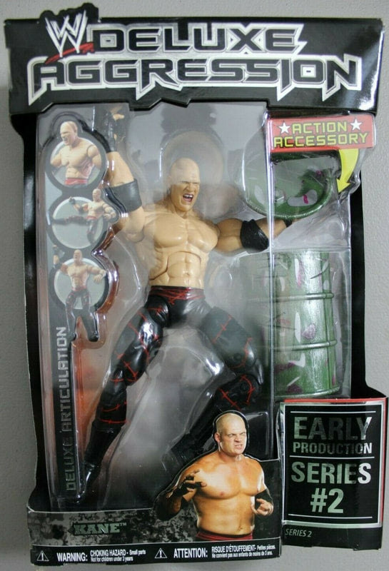 WWE Jakks Pacific Deluxe Aggression 2 Kane [Early Production] Action & Toy Figures PWcatalog