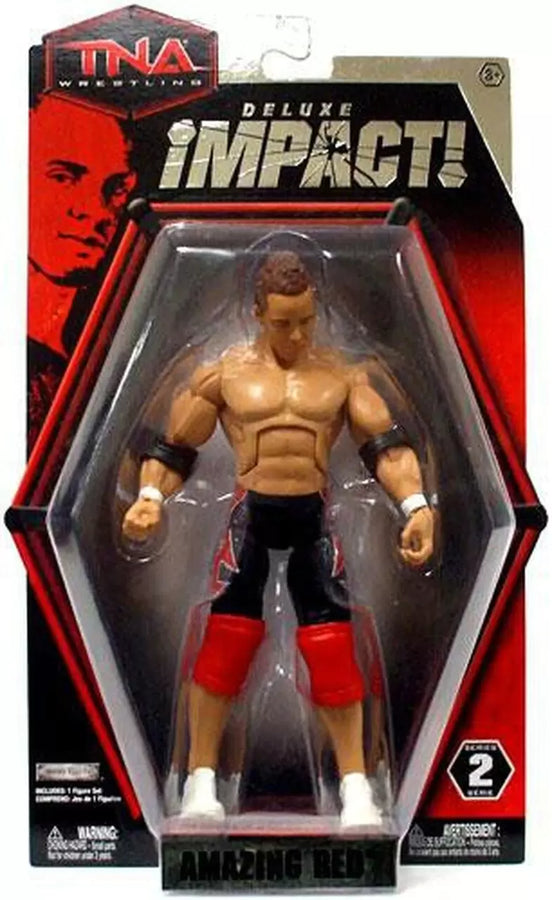 TNA/Impact Wrestling Jakks Pacific Deluxe Impact! 2 Amazing Red Action & Toy Figures PWcatalog