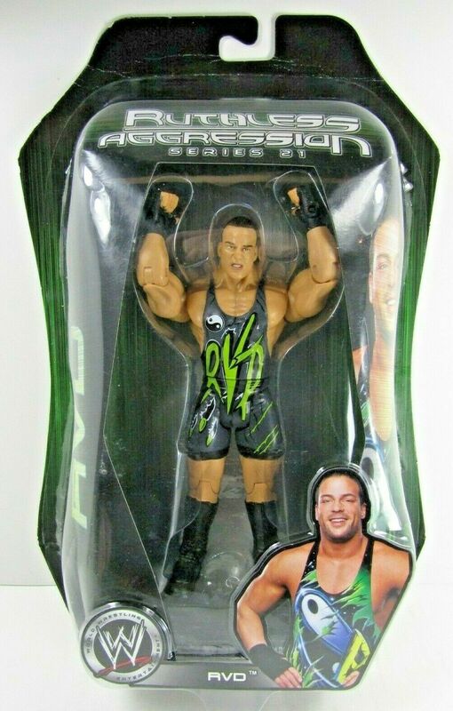 WWE Jakks Pacific Ruthless Aggression 21 RVD Action & Toy Figures PWcatalog