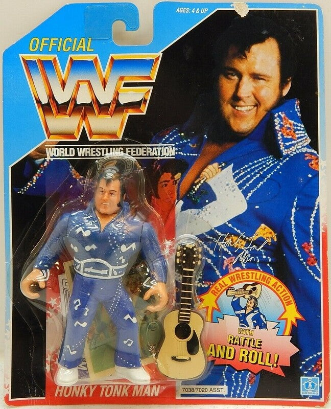 WWF Hasbro 2 Honky Tonk Man with Rattle and Roll! Action & Toy Figures PWcatalog