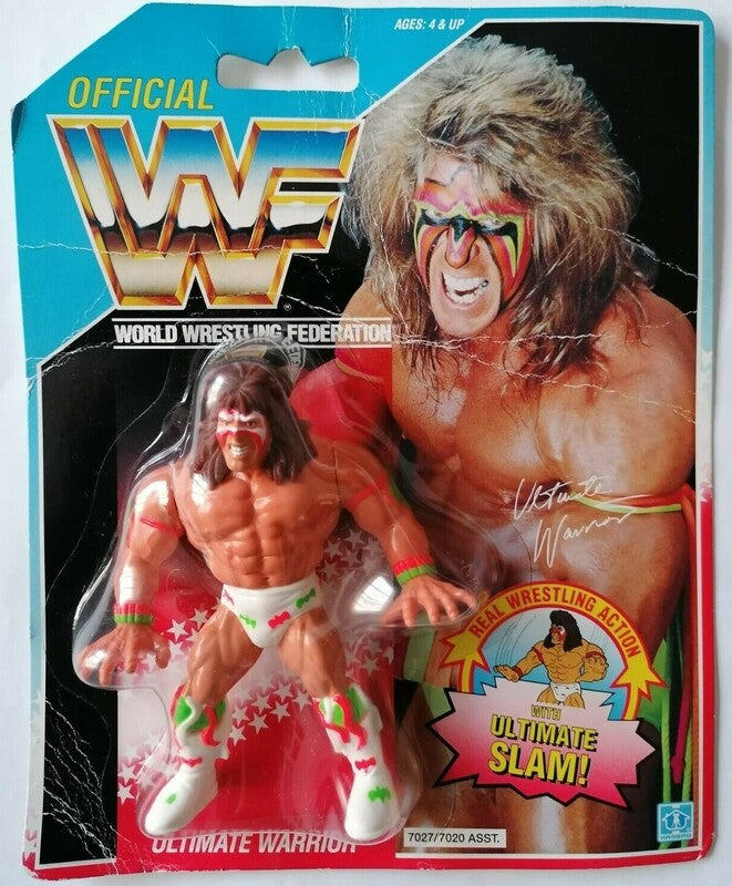 WWF Hasbro 2 Ultimate Warrior with Ultimate Slam! Action & Toy Figures PWcatalog