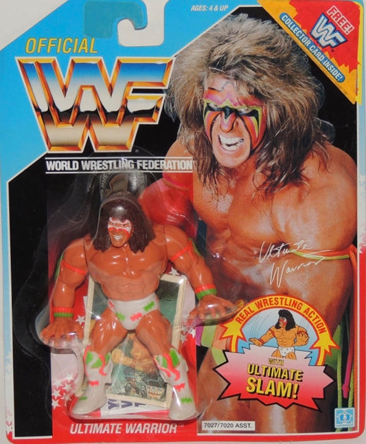 WWF Hasbro 2 Ultimate Warrior with Ultimate Slam! - image 2