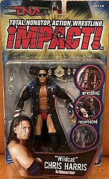 TNA/Impact Wrestling Marvel Toys TNA Wrestling Impact! 4 "Wildcat" Chris Harris [Without Moustache] Action & Toy Figures PWcatalog