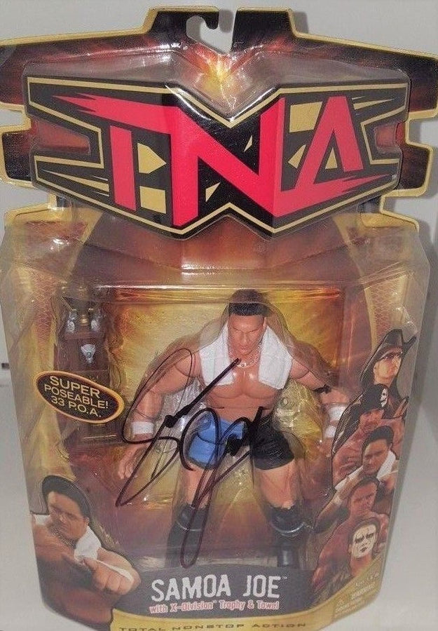 TNA/Impact Wrestling Marvel Toys TNA Wrestling Impact! 5 Samoa Joe [With Blue & Black Trunks] Action & Toy Figures PWcatalog