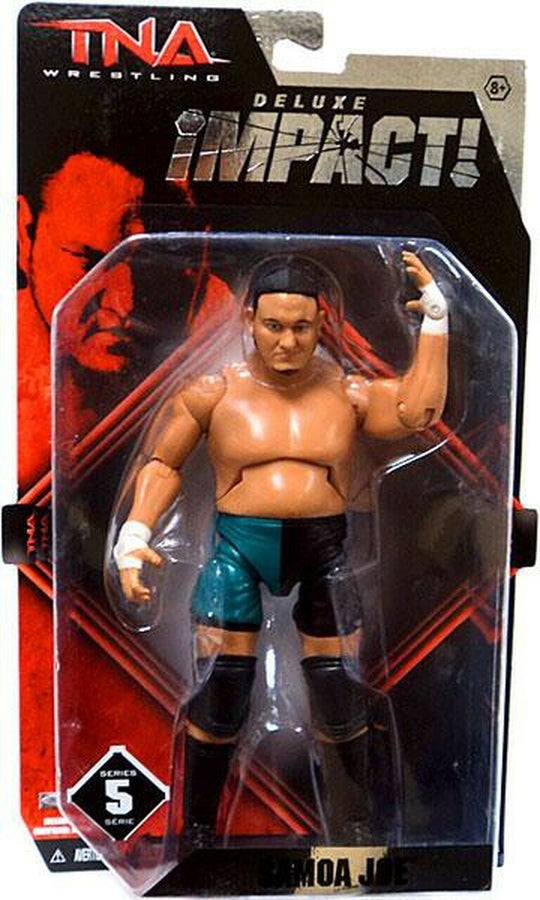 TNA/Impact Wrestling Jakks Pacific Deluxe Impact! 5 Samoa Joe Action & Toy Figures PWcatalog