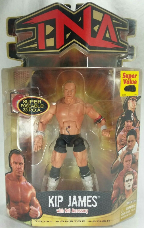 TNA/Impact Wrestling Marvel Toys TNA Wrestling Impact! 5 Kip James [With Black Trunks] Action & Toy Figures PWcatalog