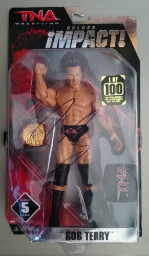 TNA/Impact Wrestling Jakks Pacific Deluxe Impact! 5 Rob Terry [With Diecast Belt] Action & Toy Figures PWcatalog