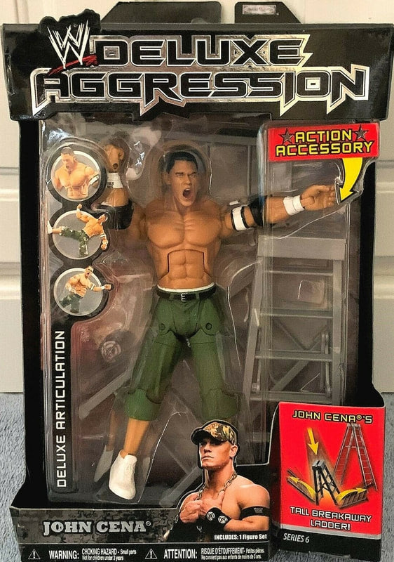 WWE Jakks Pacific Deluxe Aggression 6 John Cena