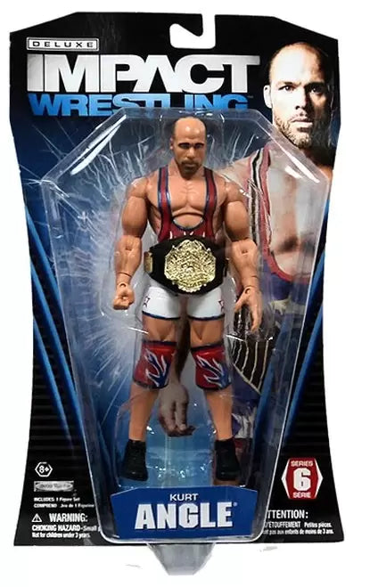 TNA/Impact Wrestling Jakks Pacific Deluxe Impact! 6 Kurt Angle Action & Toy Figures PWcatalog