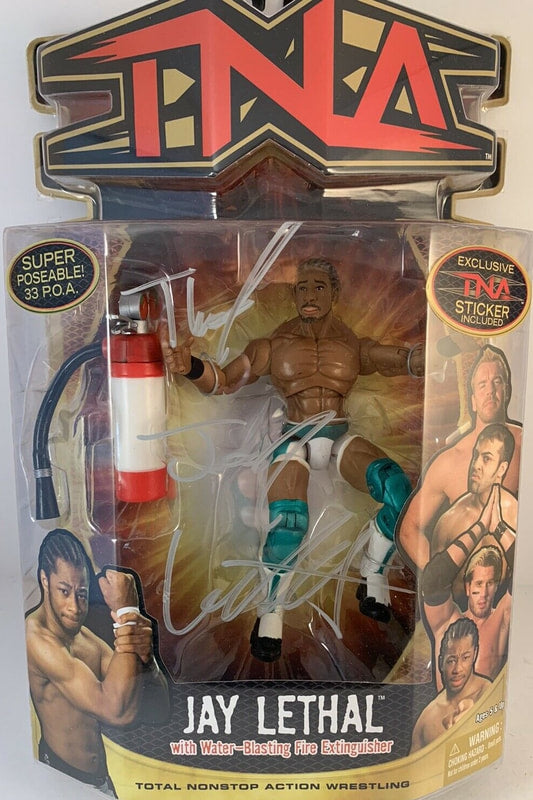 TNA/Impact Wrestling Marvel Toys TNA Wrestling Impact! 6 Jay Lethal [With Blue Trunks] Action & Toy Figures PWcatalog