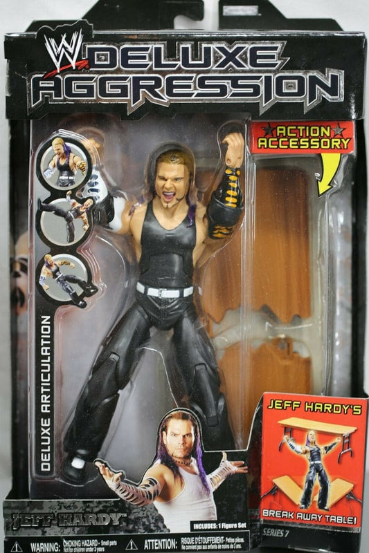 WWE Jakks Pacific Deluxe Aggression 7 Jeff Hardy