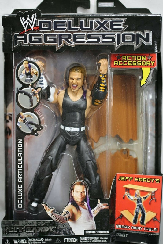 WWE Jakks Pacific Deluxe Aggression 7 Jeff Hardy Action & Toy Figures PWcatalog