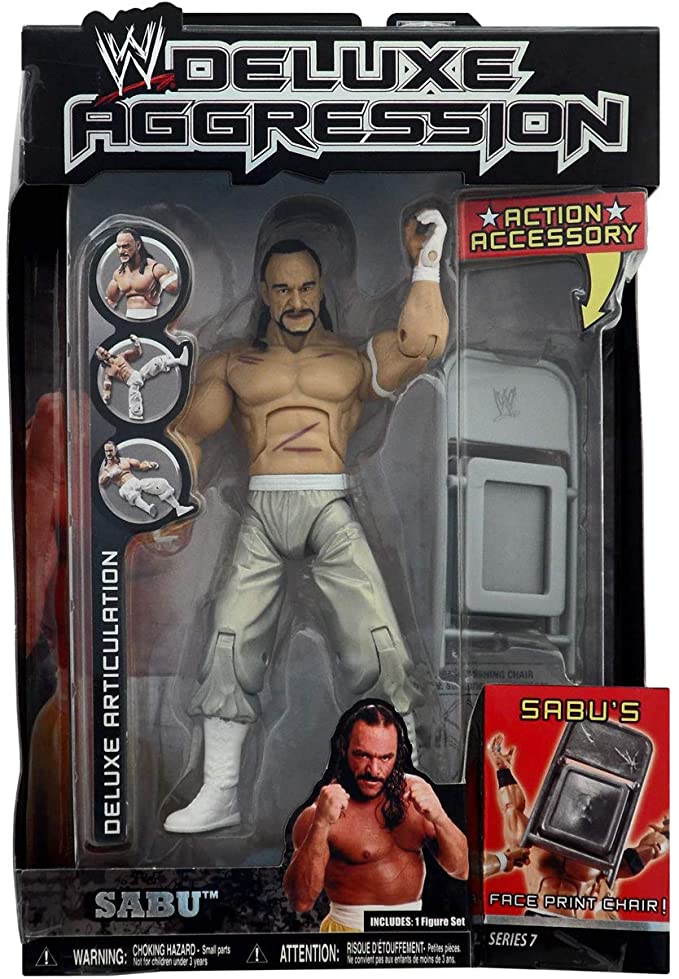 WWE Jakks Pacific Deluxe Aggression 7 Sabu