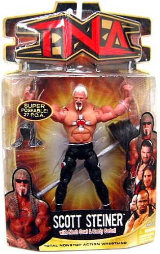 TNA/Impact Wrestling Marvel Toys TNA Wrestling Impact! 7 Scott Steiner [With Black Tights] Action & Toy Figures PWcatalog