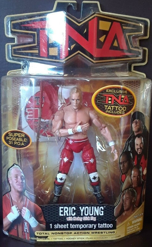 TNA/Impact Wrestling Marvel Toys TNA Wrestling Impact! 8 Eric Young [With Red Tights] Action & Toy Figures PWcatalog
