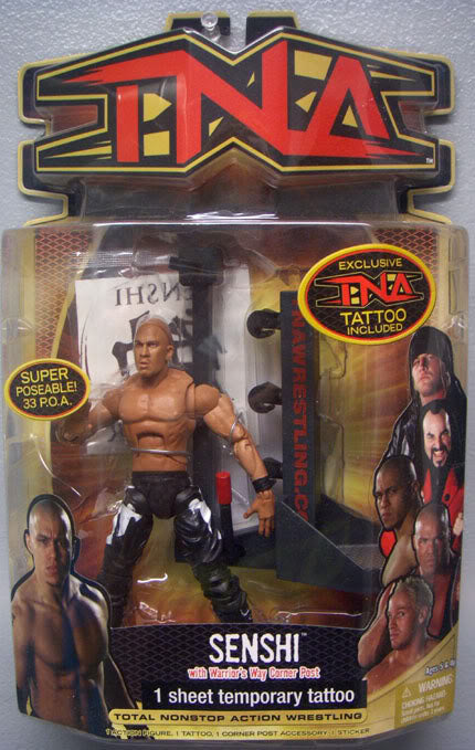 TNA/Impact Wrestling Marvel Toys TNA Wrestling Impact! 8 Senshi [With Black Tights] Action & Toy Figures PWcatalog