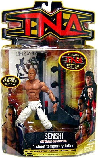 TNA/Impact Wrestling Marvel Toys TNA Wrestling Impact! 8 Senshi [With White Tights] Action & Toy Figures PWcatalog