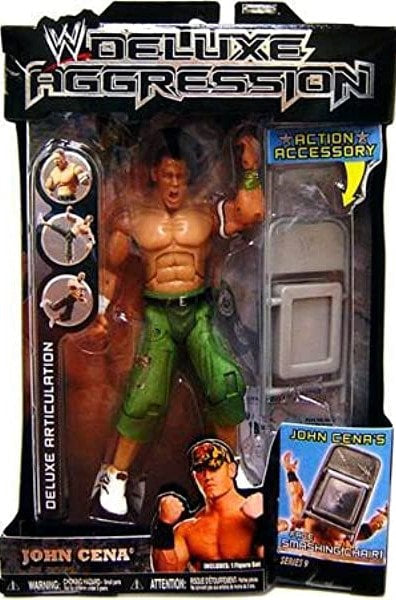 WWE Jakks Pacific Deluxe Aggression 9 John Cena Action & Toy Figures PWcatalog
