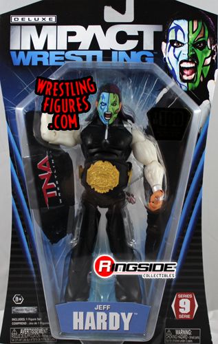 TNA/Impact Wrestling Jakks Pacific Deluxe Impact! 9 Jeff Hardy [With Diecast Belt] Action & Toy Figures PWcatalog