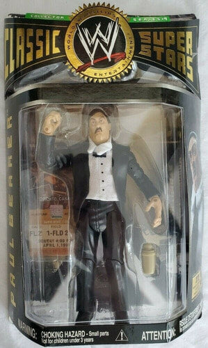 WWE Jakks Pacific Classic Superstars 9 Paul Bearer [With Bowtie] Action & Toy Figures PWcatalog