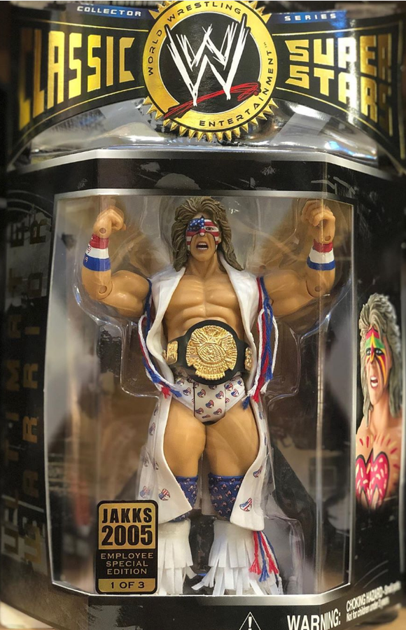 WWE Jakks Pacific Classic Superstars Ultimate Warrior [Exclusive] Action & Toy Figures PWcatalog