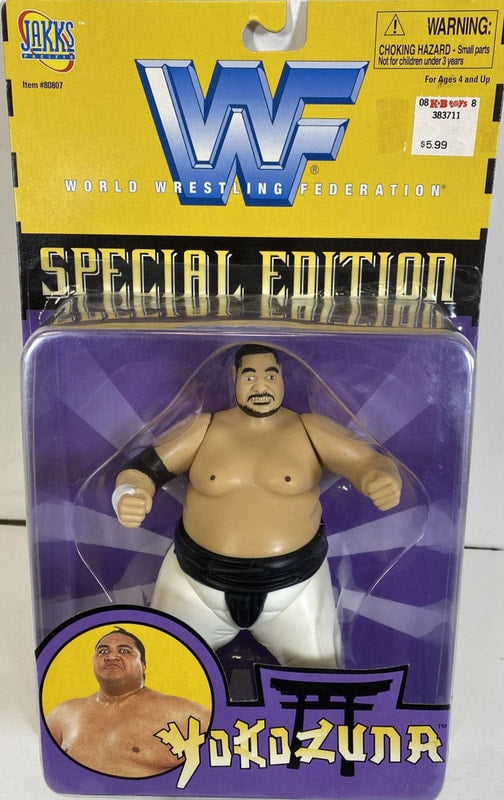 1998 WWF jakks Pacific Special Edition Limited Edition Yokozuna [With White Gear, Exclusive]