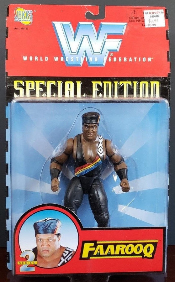 1998 WWF Jakks Pacific Special Edition Series 2 Faarooq [Exclusive] Action & Toy Figures PWcatalog