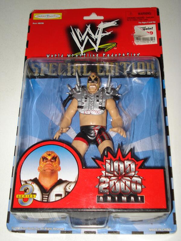 1999 WWF Jakks Pacific Special Edition Series 3 LOD 2000 Animal [Exclusive] Action & Toy Figures PWcatalog