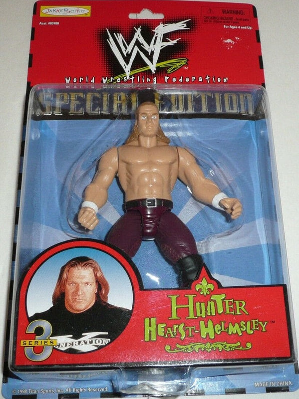 1999 WWF Jakks Pacific Special Edition Series 3 Hunter Hearst-Helmsley [Exclusive] Action & Toy Figures PWcatalog