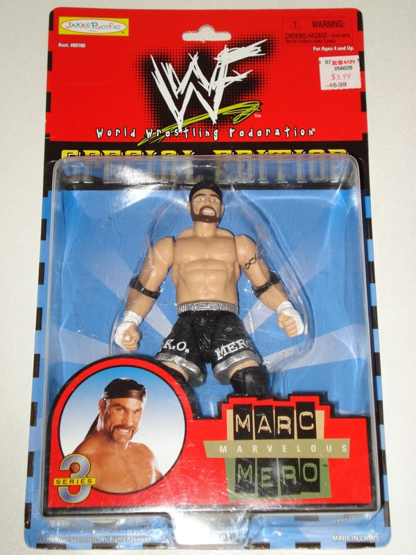 1999 WWF Jakks Pacific Special Edition Series 3 "Marvelous" Marc Mero [Exclusive] Action & Toy Figures PWcatalog