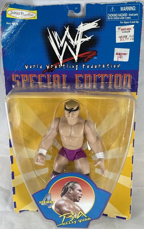 1999 WWF Jakks Pacific Special Edition Series 4 B.A. Billy Gunn [Exclusive] Action & Toy Figures PWcatalog