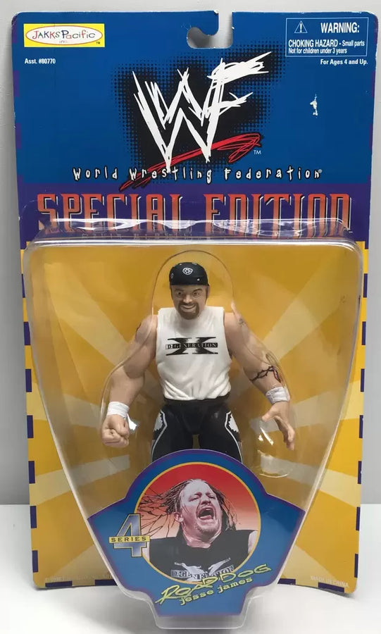 1999 WWF Jakks Pacific Special Edition Series 4 Road Dog Jesse James [Exclusive] Action & Toy Figures PWcatalog