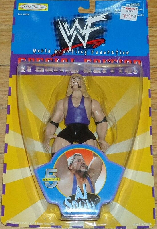 1999 WWF Jakks Pacific Special Edition Series 5 Al Snow [Exclusive] Action & Toy Figures PWcatalog