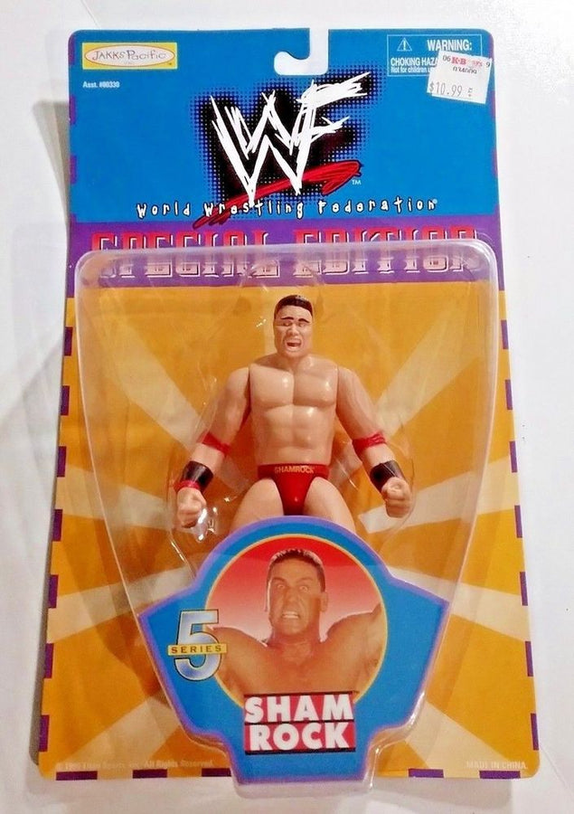 1999 WWF Jakks Pacific Special Edition Series 5 Shamrock [Exclusive] Action & Toy Figures PWcatalog