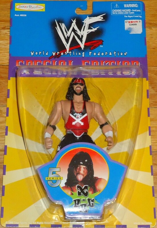 1999 WWF Jakks Pacific Special Edition Series 5 X-Pac [Exclusive] Action & Toy Figures PWcatalog