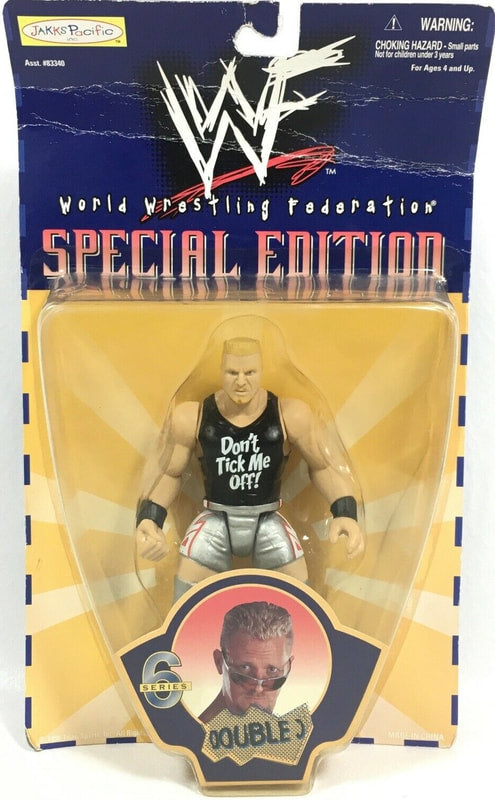 1999 WWF Jakks Pacific Special Edition Series 6 Double J [Exclusive] Action & Toy Figures PWcatalog