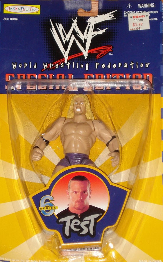 1999 WWF Jakks Pacific Special Edition Series 6 Test [Exclusive] Action & Toy Figures PWcatalog