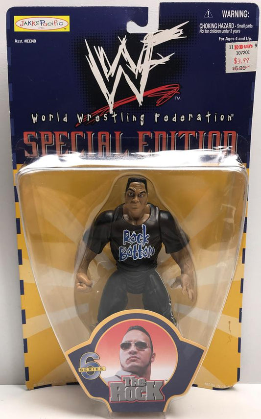 1999 WWF Jakks Pacific Special Edition Series 6 The Rock [Exclusive]
