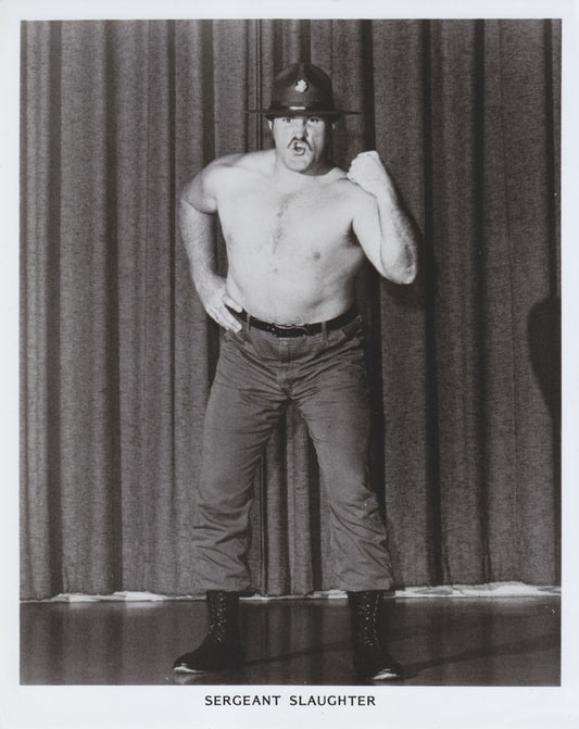 Promo-Photo-Territories-1980's-NWA-Sgt.Slaughter 