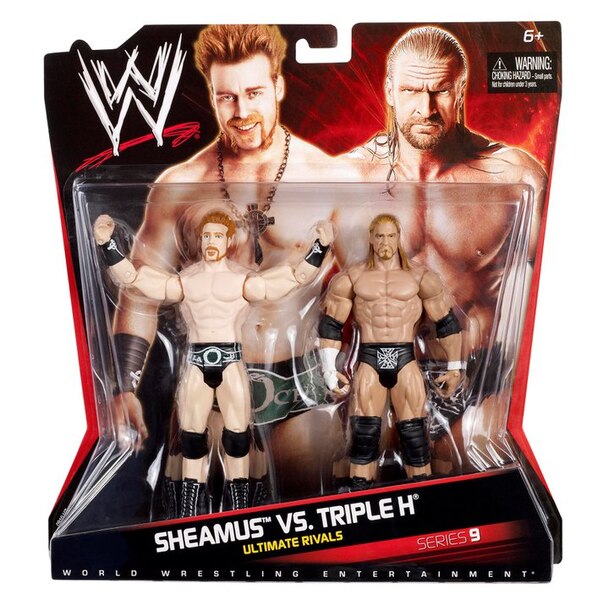 WWE Mattel Battle Packs 9 Sheamus vs. Triple H Action & Toy Figures PWcatalog