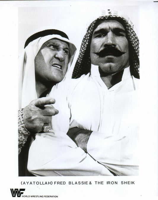 1983 Iron Sheik w/Ayatollah Blassie