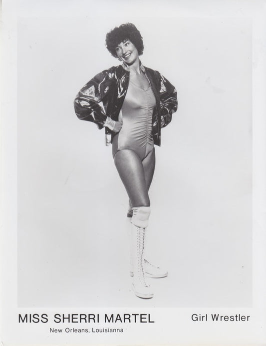 1980s Mid-South Miss Sherri Martel Vintage Promo Photo