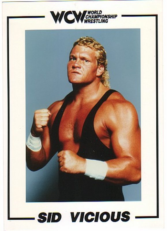 WCW Sid Vicious 5x7 PW Catalog