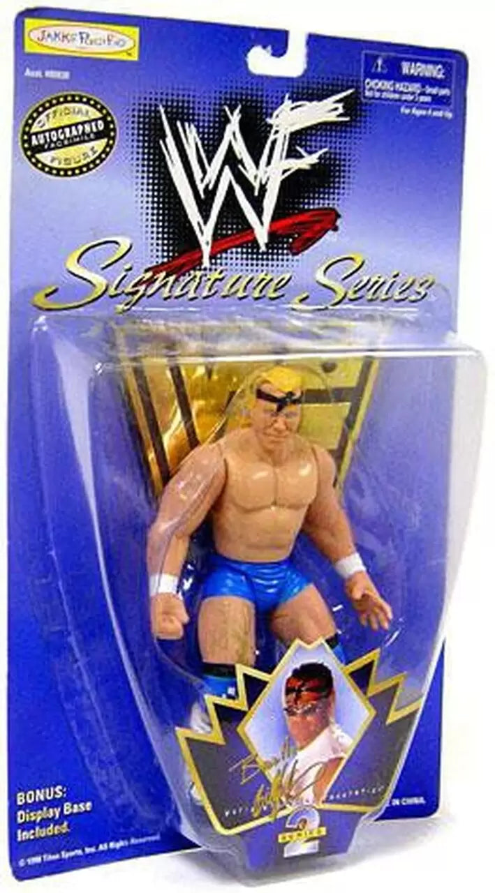 1998 WWF Jakks Pacific Signature Series 2 B.A. Billy Gunn [With Blue Knee Pads]