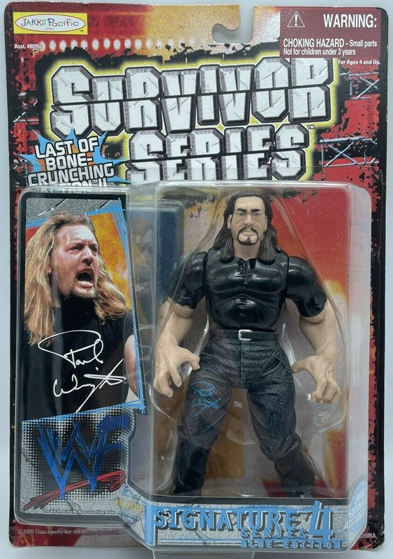 1999 WWF Jakks Pacific Signature Series 4 "Blue Edition" The Big Show [With Blue Signature] Action & Toy Figures PWcatalog