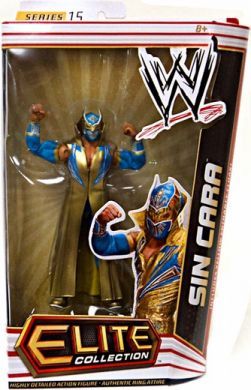 WWE Mattel Elite Collection Series 15 Sin Cara [With Gold Detailing] Action & Toy Figures PWcatalog