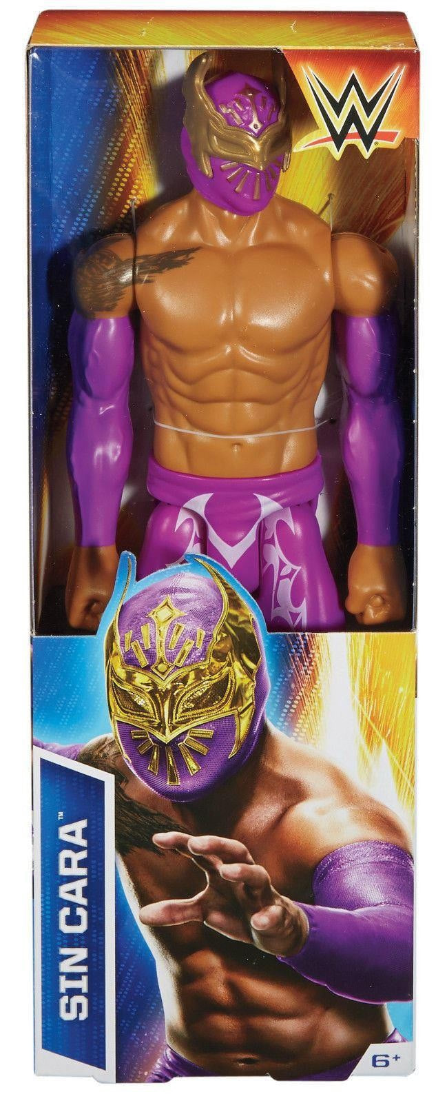 WWE Mattel 12" [Unbranded] Sin Cara [With Purple Gear]